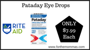 Rite Aid Deal on Pataday Eye Drops