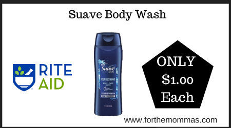 Rite Aid Deal on Suave Body Wash
