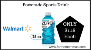 Walmart Deal on Powerade Sports Drink
