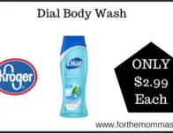 Kroger Deal on Dial Body Wash