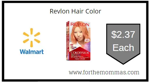 Coupon Deal at Walmart on Revlon Hair Color