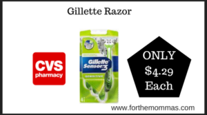 CVS Deal on Gillette Razor (2)