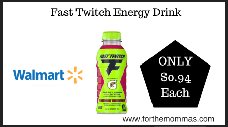 Walmart Deal on Fast Twitch Energy Drink