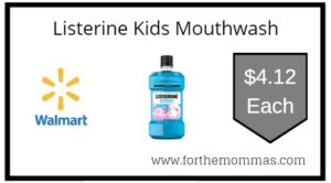 Listerine Kids Mouthwash Walmart