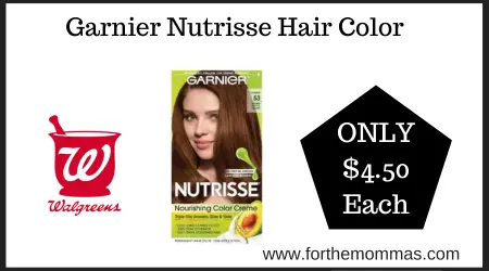 Coupon &amp; Rewards Deal at Walgreens on Garnier Nutrisse Hair Color