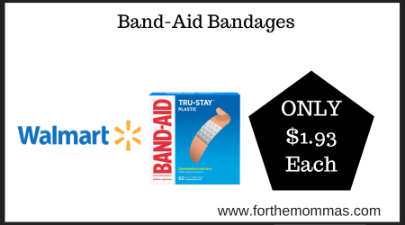 Walmart Deal on Band-Aid Bandages