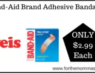 Weis Deal on Band-Aid Brand Adhesive Bandages