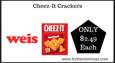 Weis Deal on Cheez-It Crackers (1)