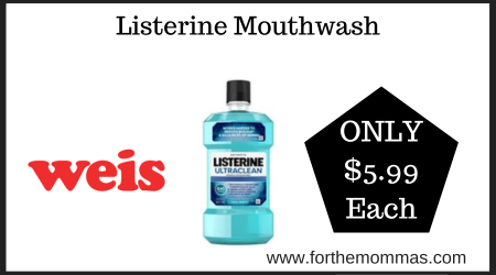 Weis Deal on Listerine Mouthwash (1)