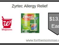 Zyrtec Allergy Relief WR