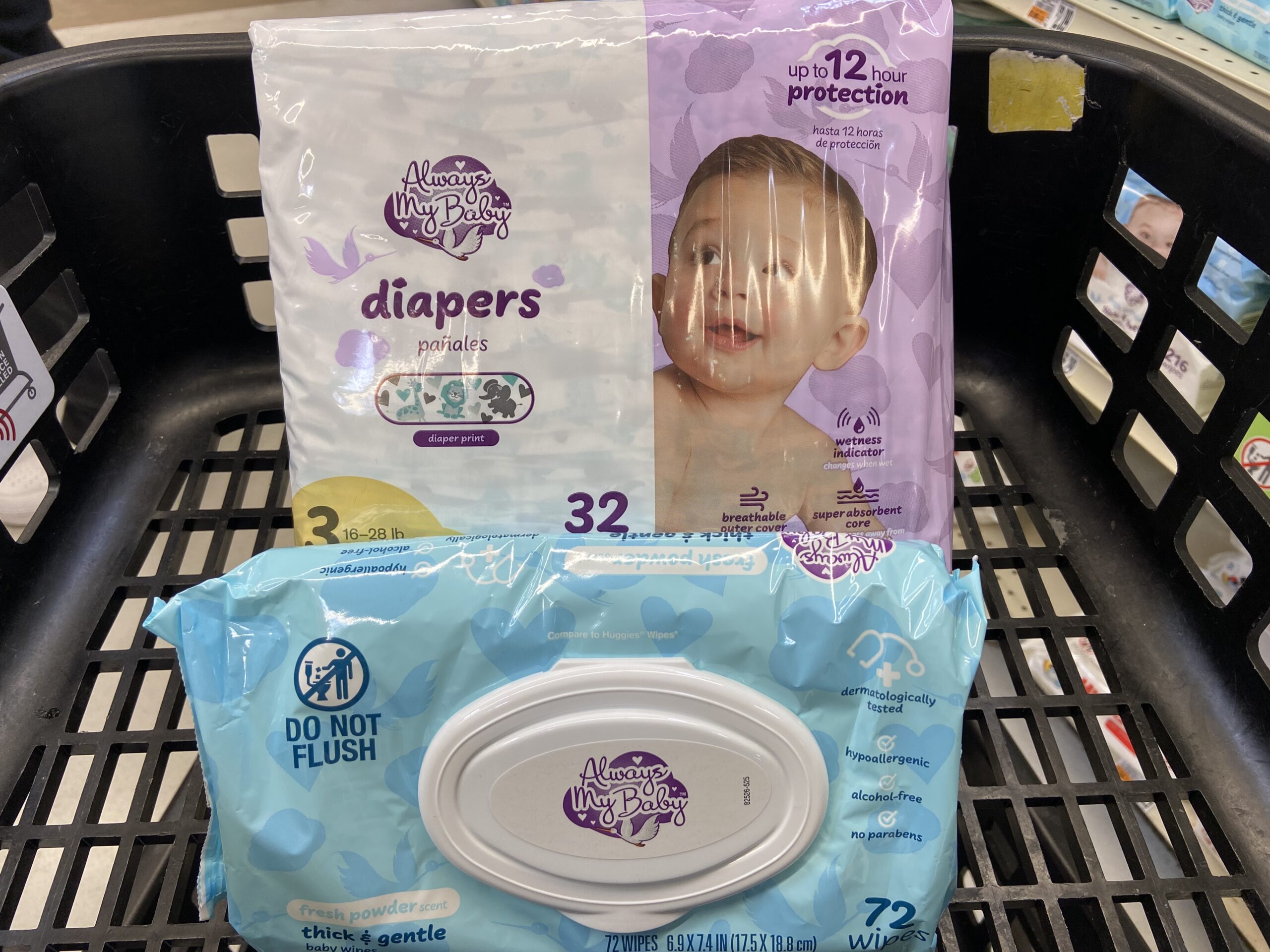 Always my baby store diapers