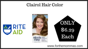 Rite Aid Deal on Clairol Hair Color (1)