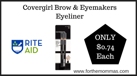 Rite Aid Deal on Covergirl Brow & Eyemakers Eyeliner