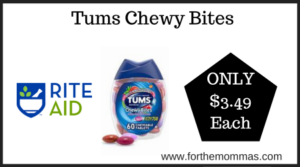Rite Aid Deal on Tums Chewy Bites (1)