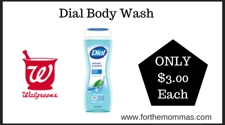 Walgreens Deal on Dial Body Wash
