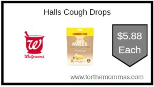 Halls Cough Drops WR