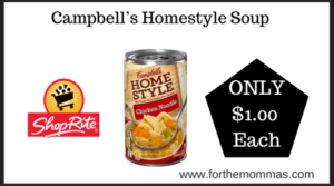 ShopRite Deal on Campbells Homestyle Soup (1)