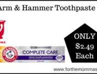 Wakgreens Deal on Arm & Hammer Toothpaste