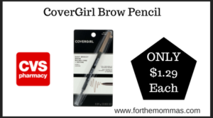 CVS Deal on CoverGirl Brow Pencil (1)