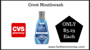 CVS Deal on Crest Mouthwash (1)