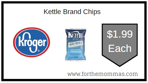 Digital Coupon Deal at Kroger on Kettle Brand Chips