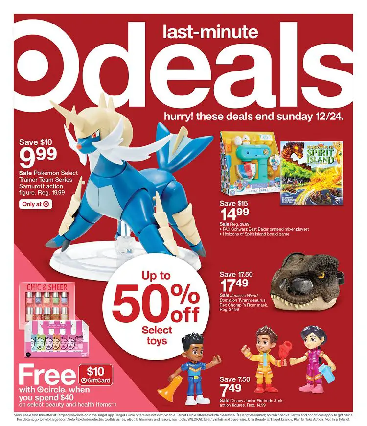 Target Weekly Ad For This Week and Next Week