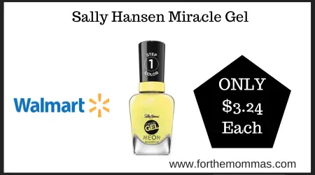 Coupon Deal at Walmart on Sally Hansen Miracle Gel