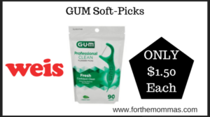 Weis Deal on GUM Soft-Picks (1)