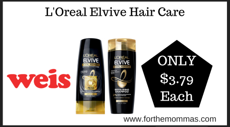 Weis Deal on LOreal Elvive Hair Care (1)