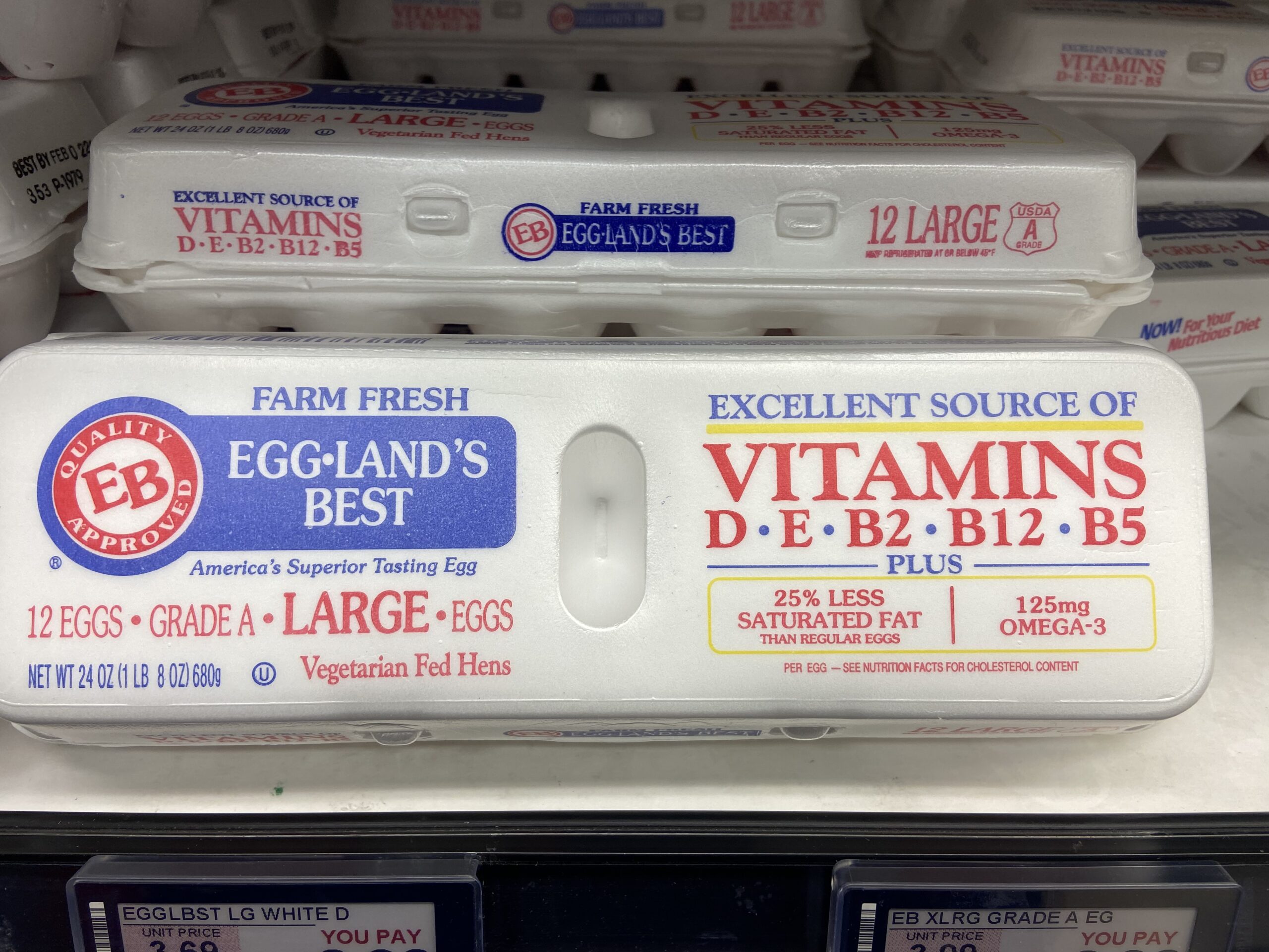 Eggland’s Best Large Eggs Only 1.40 Each at ShopRite