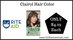 Rite Aid Deal on Clairol Hair Color (4)
