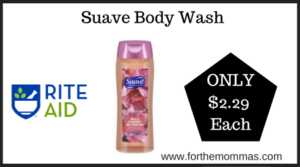 Rite Aid Deal on Suave Body Wash (1)