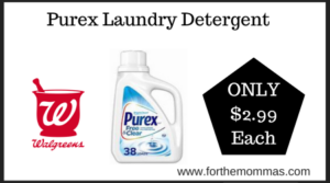 Walgreens Deal on Purex Laundry Detergent (2)
