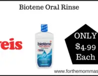 Weis Deal on Biotene Oral Rinse