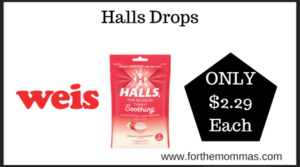 Weis Deal on Halls Drops (1)