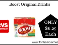 CVS Deal on Boost Original Drinks