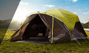 Coleman Dark Room Dome Camping Tent