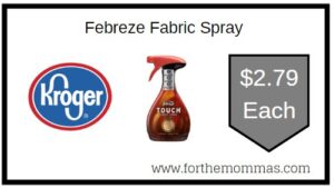 Febreze Fabric Spray Kroger
