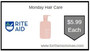 Monday Hair Care Rite Aid