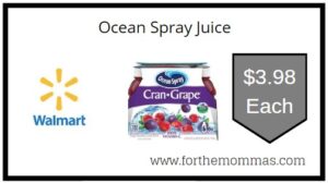 Ocean Spray Juice Walmart