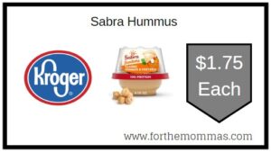 Sabra Hummus Kroger