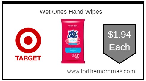 Hand wipes deals target