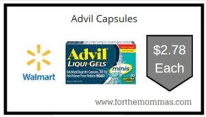 Advil Liqui-Gels Minis Pain and Headache Reliever Ibuprofen