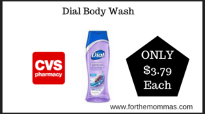 CVS Deal on Dial Body Wash