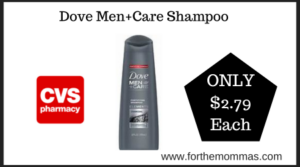 CVS Deal on Dove Men+Care Shampoo