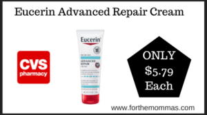 CVS Deal on Eucerin Advanced Repair Cream