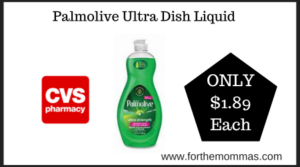 CVS Deal on Palmolive Ultra Dish Liquid