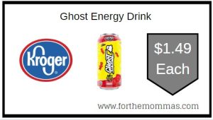 Ghost Energy Drink Kroger