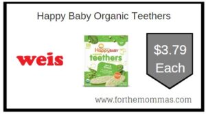 Happy Baby Organic Teethers weis
