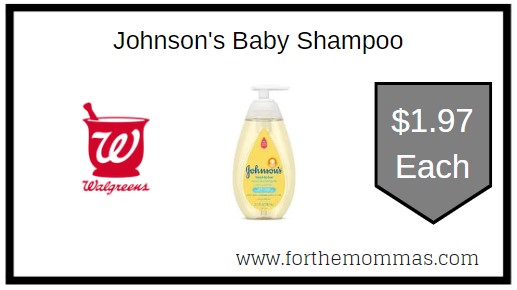 Johnson baby hot sale shampoo coupon